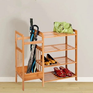 Czterowarni wielofunkcyjne stojakna buty do przechowywania wejściowego