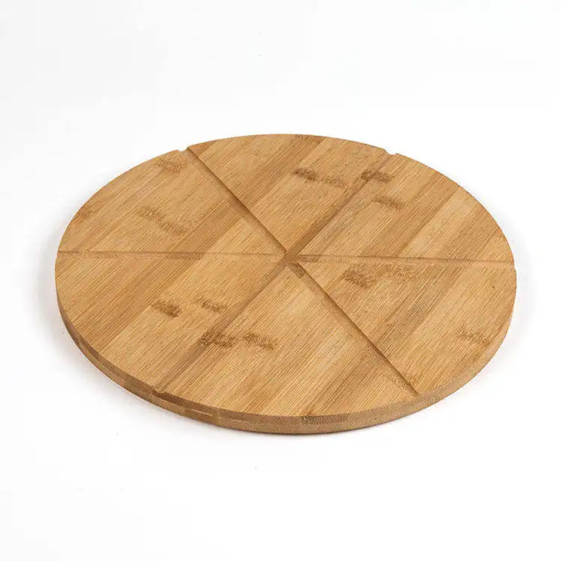 Bamboo Pizza Round Cutting