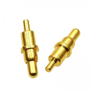 Niestandardowy pink z mosiądzem Spring Pin Pogo dla produktu elektronicznego