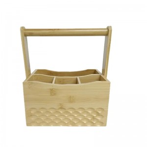 Bambusowe uchwyty magazynowe dla wielofunkcyjnych