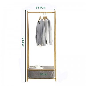 Nowy projekt bambusowy szelf meble meble pralni Suszanie stojakna schowek z przechowywaniem