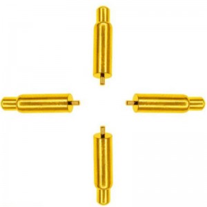 Niestandardowy sprężyn ładowany styk pin Pogo dla produktu elektronicznego