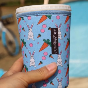 Niestandardowe ponowne użycie rękawów kawyneopren kawa przytulna izolatornapij kubki rękawy