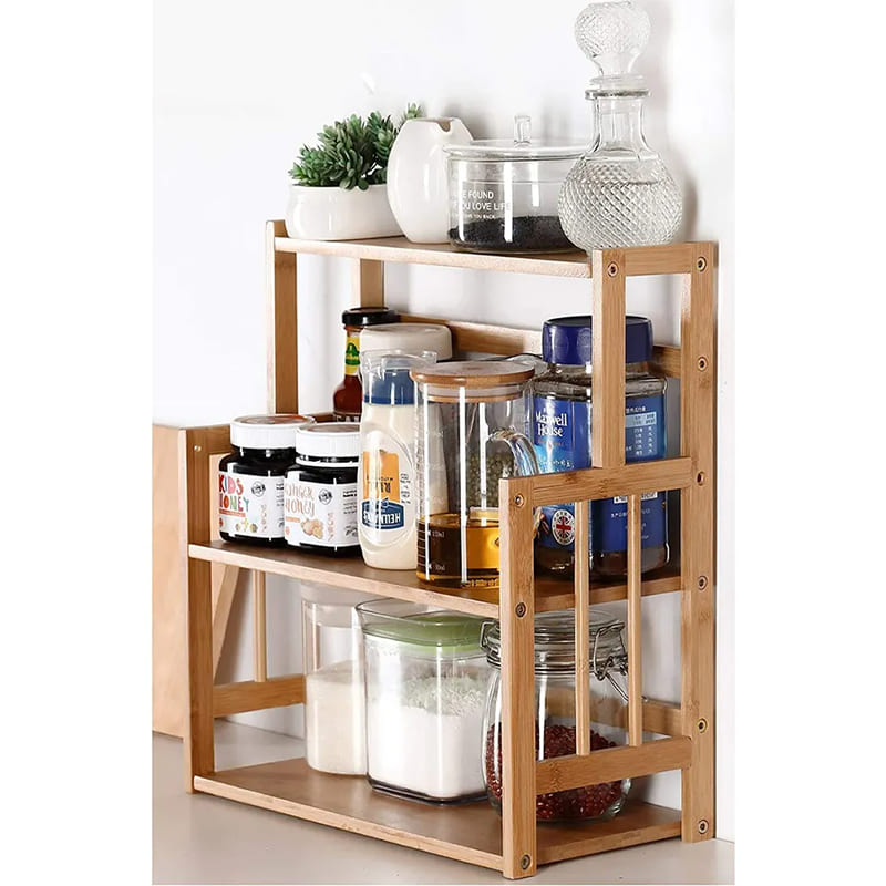 Bambusowy dom sotrage organizer