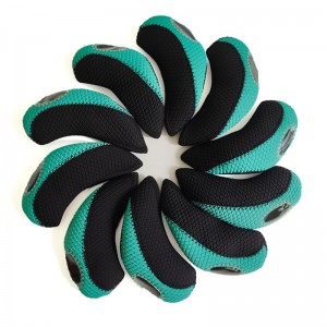 Golol Żelazna okładka kolorowyneoprenowy klub golfowy Wedge Iron Protective Headcover 1set, w tym 10pcs