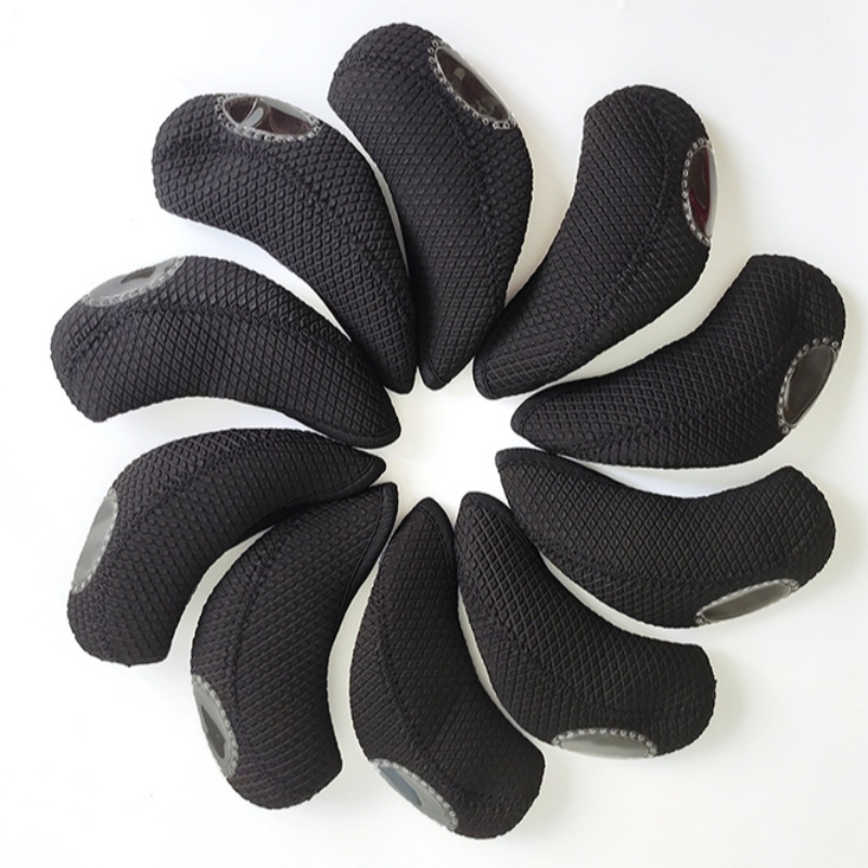 Golol Żelazna okładka kolorowyneoprenowy klub golfowy Wedge Iron Protective Headcover 1set, w tym 10pcs