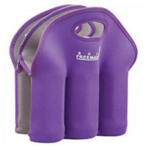 Hurtowa tkaninaneoprenowa 6 paczek piwoneoprenowa torba czerwona wina torbana plażę piknikową