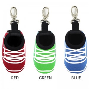 Hurtownianeoprenu Dwie piłki golfowe Pakowanie kieszeni torby w tali