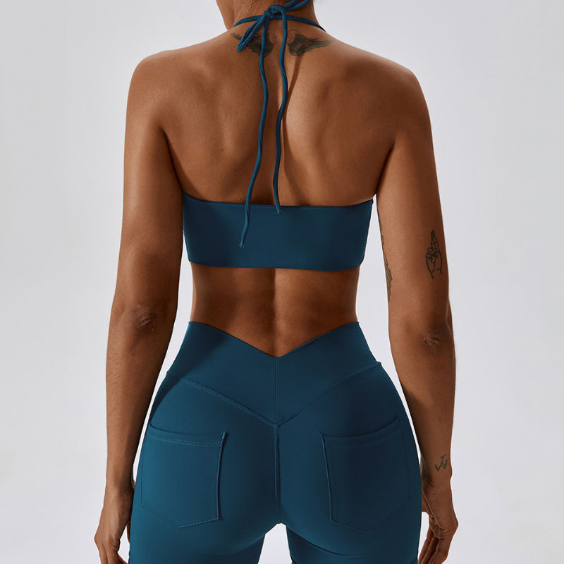 SC1065 2023 NOWOŚĆ Custom Active Wear Suit Zestaw fitness V Cut Srunch Wersja Yoga Shorts Zestawy fitness jogi
