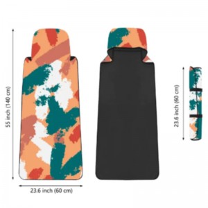 Niestandardowe maty samochodoweniestandardowe maty do drukowania gumowejnerwowej pokrywy siedzeń