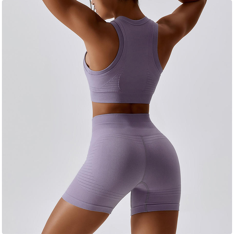 SC10185 wspierający sportowy stanik stążek fitness solidny kolor shockproof Pro Burning Sports Bra z tylnym zapięciem