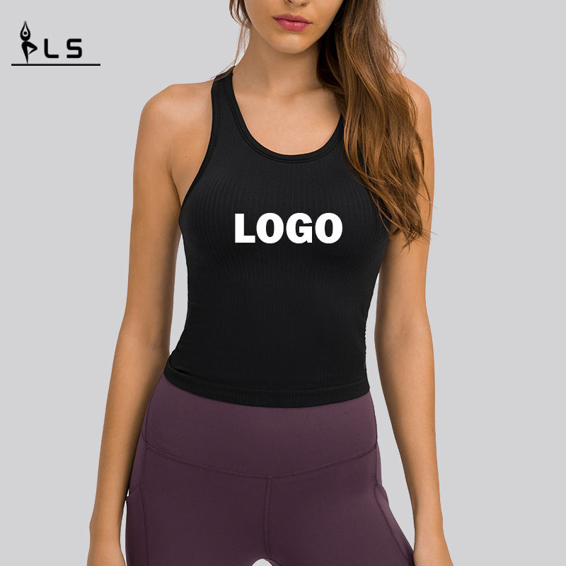 SC102510 Zbiornik fitness Top Kobiet Kobiet Koszulki żebra TOB TOP KOBIETY Joga Gym Fitness Trening Kamizelka Top Clothing