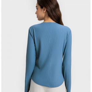 SC102613 Koszulka jogi z długim rękawem joga t.