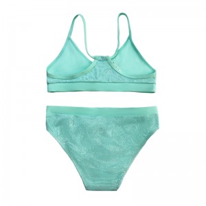 Jednoczęściowy stały kolor strojów kąpielowych dla dzieci