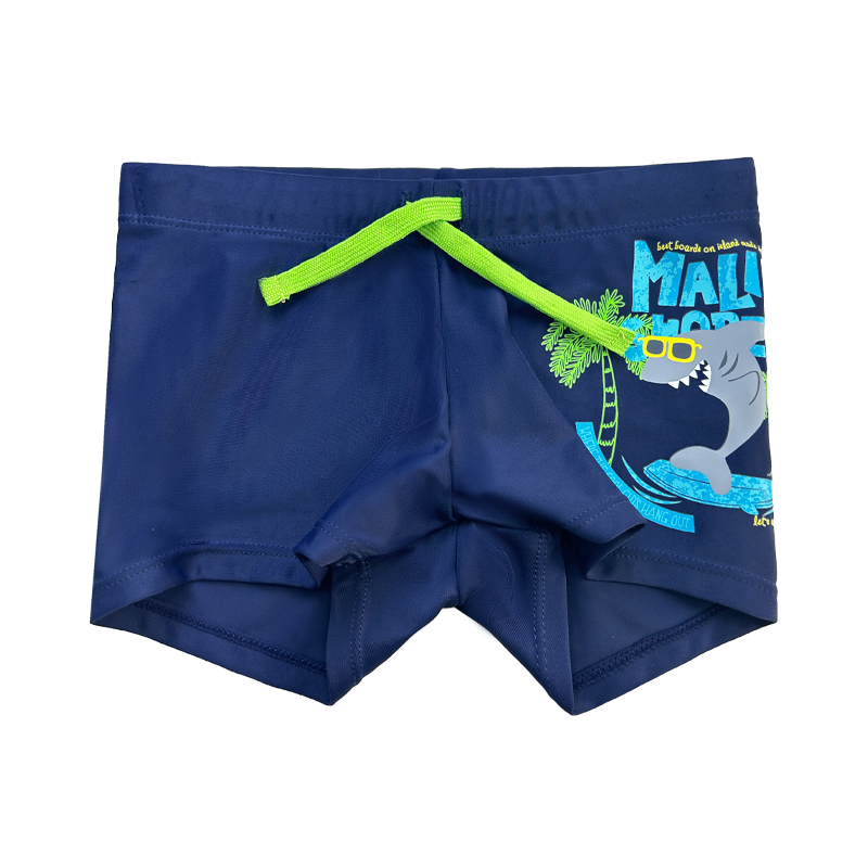 Projekt kreskówki Cartoon Cartoon Solid Color Boy's Swim Trunks