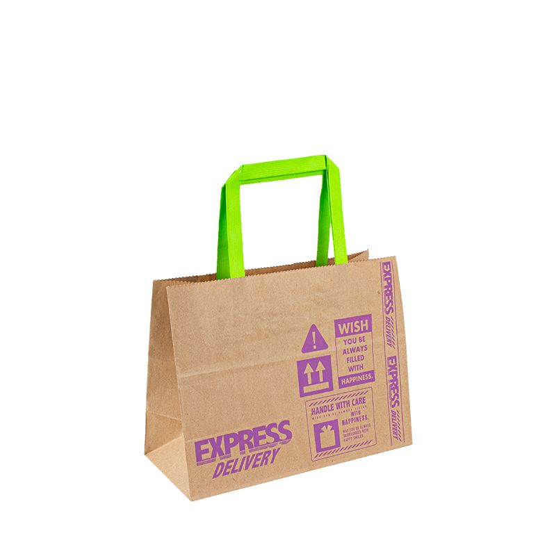 Torba papierowa cena designerka z recyklingiem papierowe torby