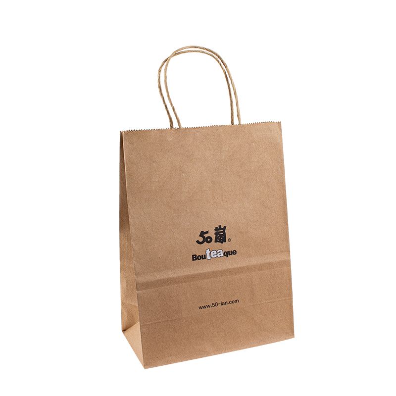 designerka papierowa torba Kraft Premium papierowe torby logo uchwyt kraft papierowy torba China Brown Kraft Paper torebki