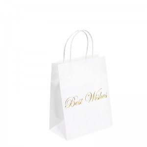 Dziękujemy papierowe torba promocyjna papierowa torbana papierowe torby prezentowe z uchwytami worka papierowa Kraft