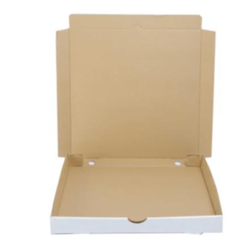 Hurtoweniestandardowe logo wydrukowane 8-16 cali Ekologiczne pudełko pudełka z produktem spożywczym Paper Pizza Box