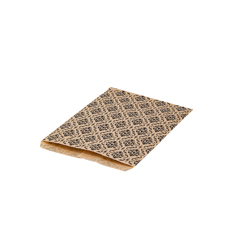 Compostable wiórki przekąskowe ciasteczka brązowe worki do pakowania papieru kraft