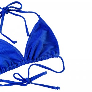 Niebieski wzór Specjalny trójkąt Trójkąt kubek kantar