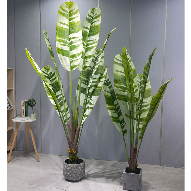 Fabryka bezpośrednia wewnętrzna sztuczne drzewa sztuczne drzewa sztuczne rośliny Bonsai Banana Tree do dekoracji ogrodu ślubnego