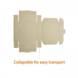 Niestandardowe logo drukowane luksusowe opakowanie opakowanie opakowanie pudełka papierowe pudełka pocztą pocztą skrzynki wysyłkowe