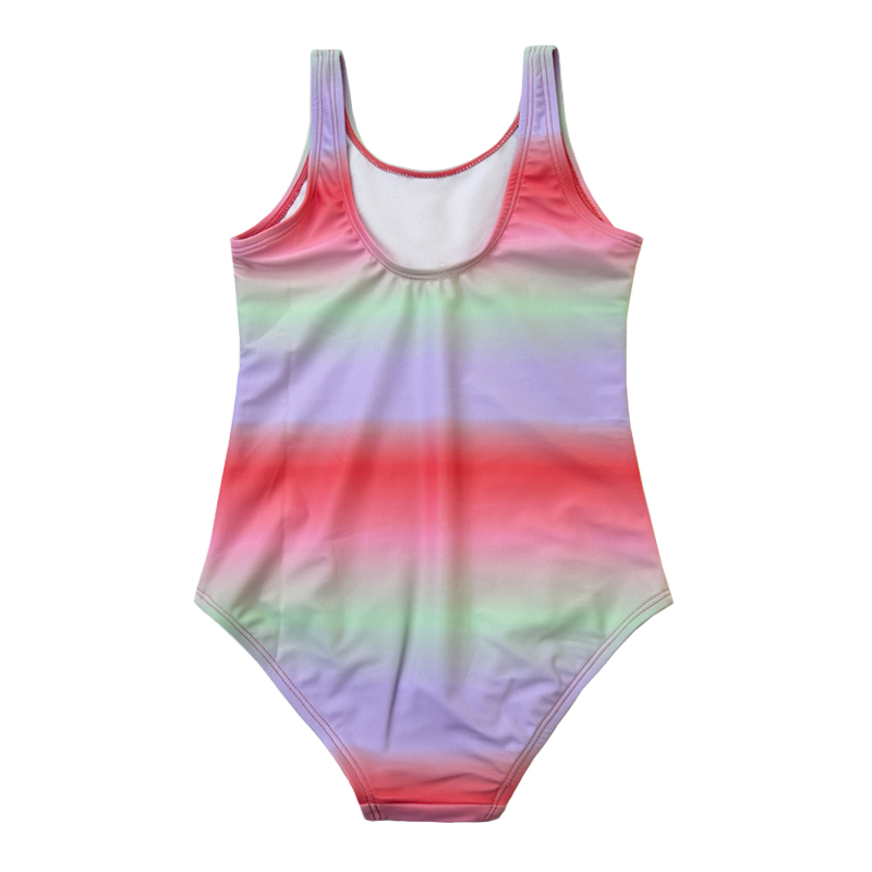 Gradient Colour Baby Girl Swimear Hurtowe wodoodporne stroje kąpielowe Baby Girlna sprzedaż dzieci kąpielowe dzieci