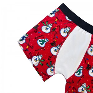 Niestandardowe logo Wysokiej jakości oddychająca oddychająca bokser z litych kolorowych menu bielizny