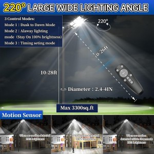 Lampa słoneczna indukcyjna indukcyjnana zewnątrz