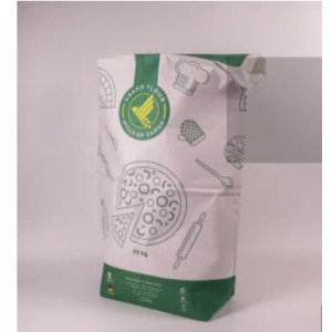 Multilayers Kraft Paper Wheat Bakery Maida Flour Packaging Torba Rozmiar 25 kg