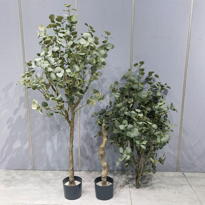 Fabryczna cena zielona roślina bonsai ekologiczne sztuczne drzewo eukaliptusowe do dostawcy ogrodu dekoracje ogrodnicze dekoracje ogrodnicze dekoracje ogrodnicze