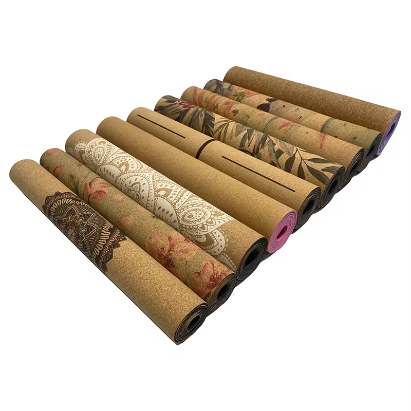 Cork Rubber Joga Mata