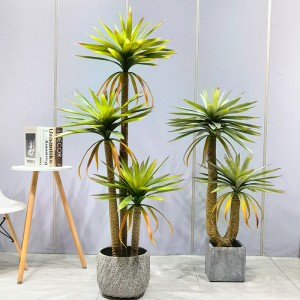 Symulacja dekoracyjna Ornamental Ornamental AllSason Vivid Dracaena Dree for Garden Dostawca Wzdupia Dekoracje ogrodnicze dekoracje ogrodnicze