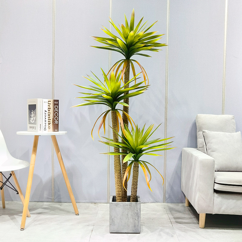 Symulacja dekoracyjna Ornamental Ornamental AllSason Vivid Dracaena Dree for Garden Dostawca Wzdupia Dekoracje ogrodnicze dekoracje ogrodnicze