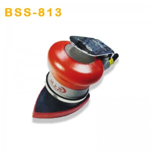 Trójkątny pneumatyczny szlifierka wibrująca sprzęt Polerowanie i usuwanie rdzy suchą szlifierka ścierna