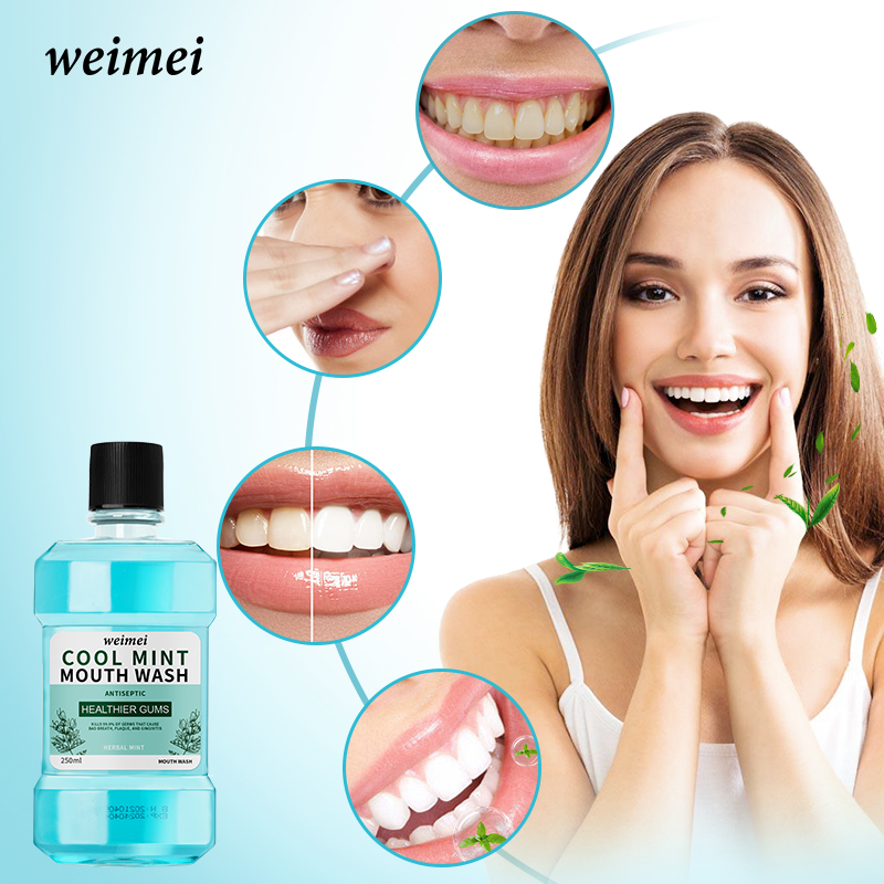 Fajne płukanie jamy ustnej