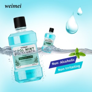 Fajne płukanie jamy ustnej