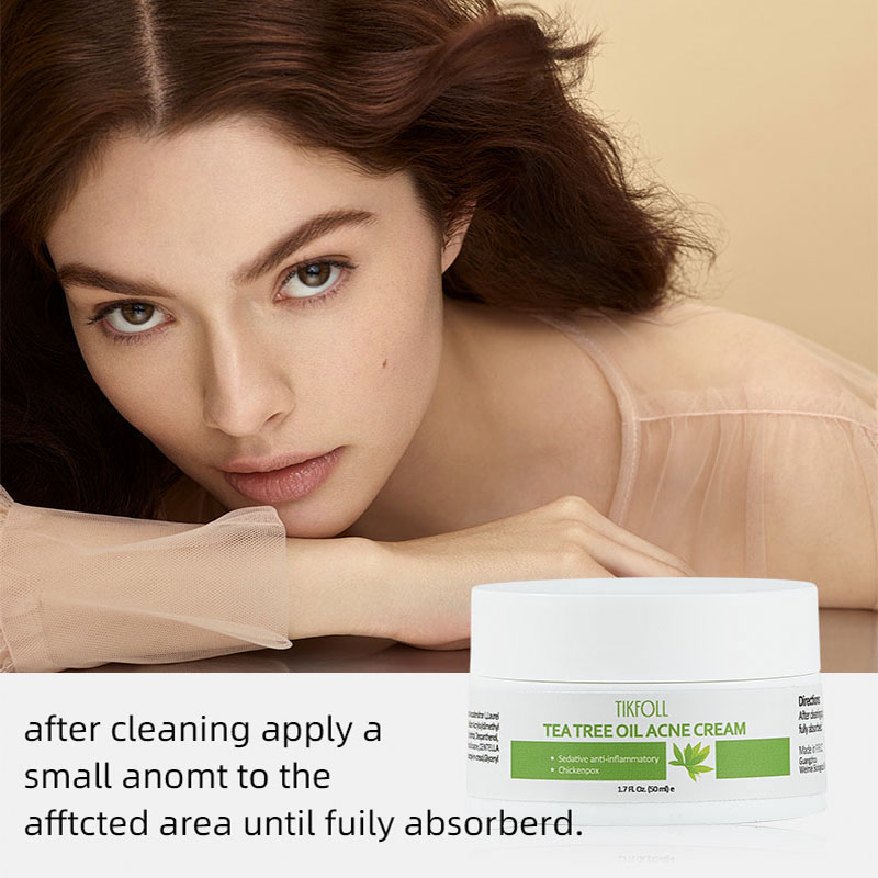 Krem trądziku z drzewa herbacianego