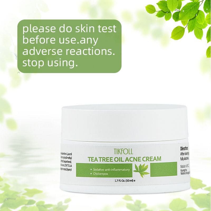 Krem trądziku z drzewa herbacianego