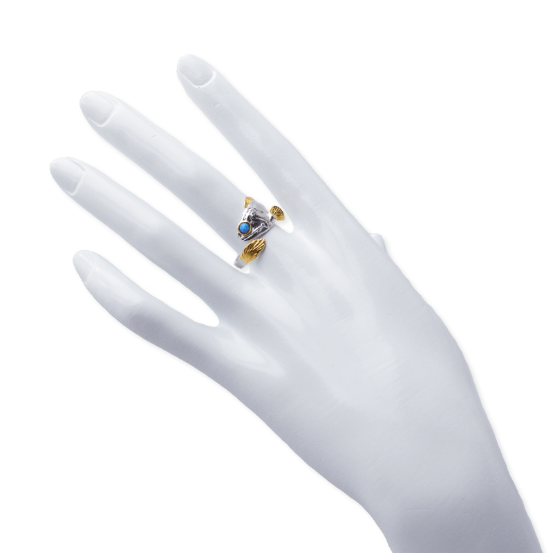 Pierścień typu wypolerowanego Hongde