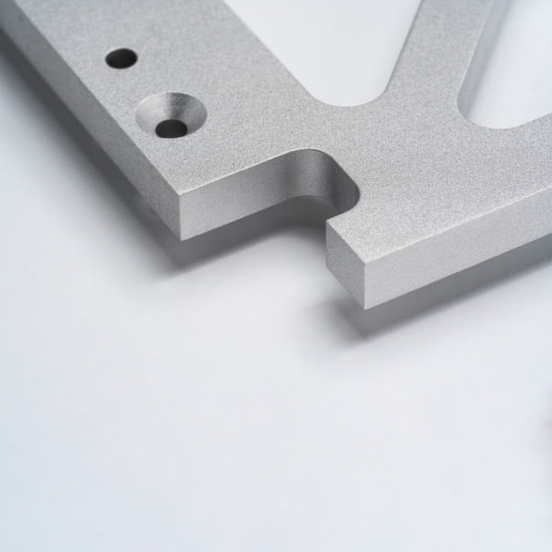 Sandblasting CNC części