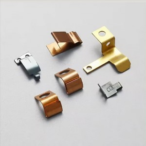 OEM Niestandardowe części do tłoczenia metali Miedziana stal Elektryczna, elektryczna, kontakt elektroniczny