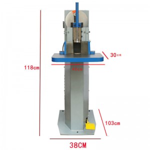JR-S400 Duża platforma Elektryczna pionowa maszyna do cięcianarożników. Frez do okrągłychnarożników