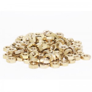 nakrętki sześciokątne mosiężne