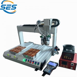 Podwójnie-Maszyna dozująca płytkę drukowaną z zaworem strumieniowym Head Jet