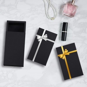 Pudełko upominkowe Luxe z czarną szufladą
