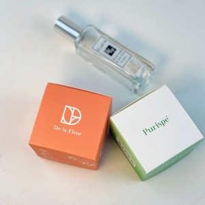 Eleganckie pudełko z papieru pakowego kosmetycznego