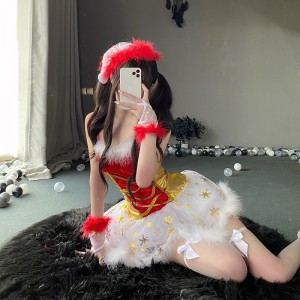 Nowy - styl świąteczne kostiumy plus - Style wielkości dla Europy i Ameryki. Nadaje sięna przyjęcia bożonarodzeniowe, Club DS Stage Performance Wear 101 Cena:$89,99