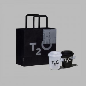 W żyła luksusowa torbana prezent papierowy